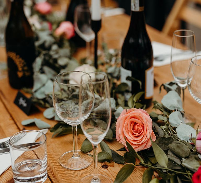 traditional-wedding-tablescape-with-candles-and-flowers