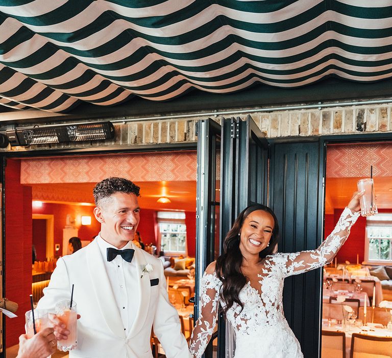 bride-and-groom-entrance-into-wedding-reception