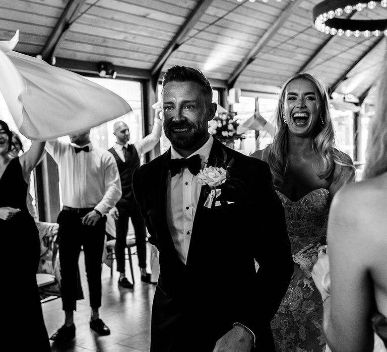 bride-and-groom-entrance-to-the-wedding-breakfast