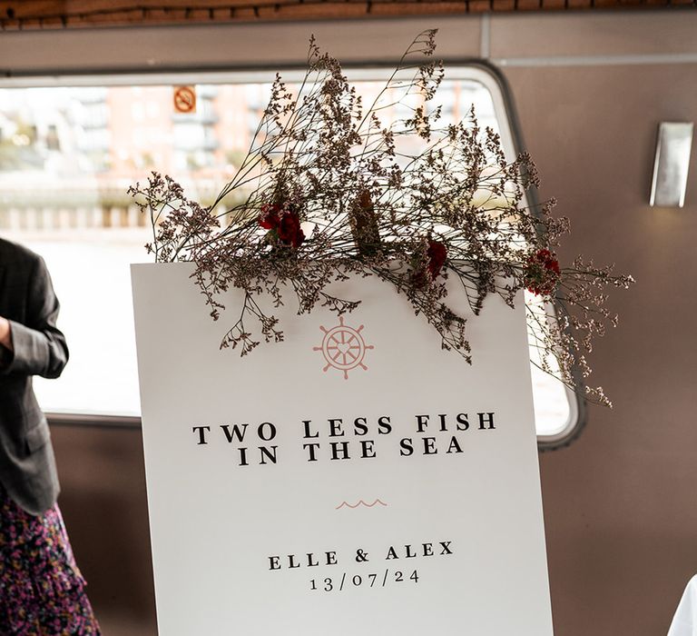 pink-and-white-wedding-signage