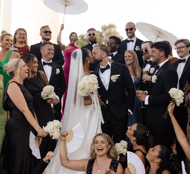 large-wedding-party-photo-at-french-riviera-wedding