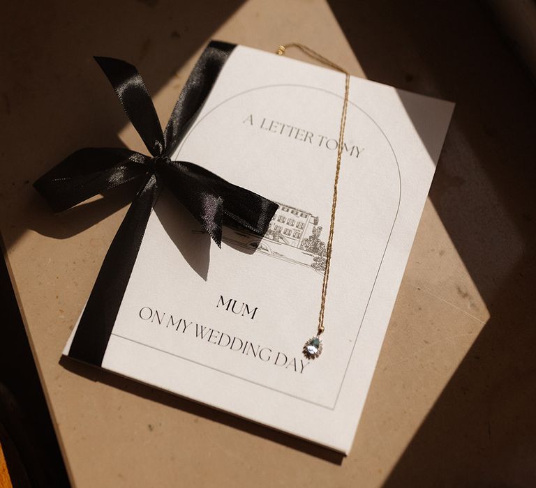 letter-to-mother-of-the-bride-with-wedding-necklace