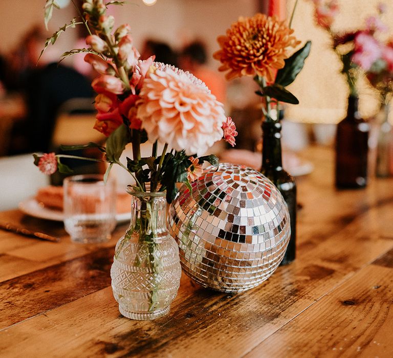 pink-flowers-and-disco-balls