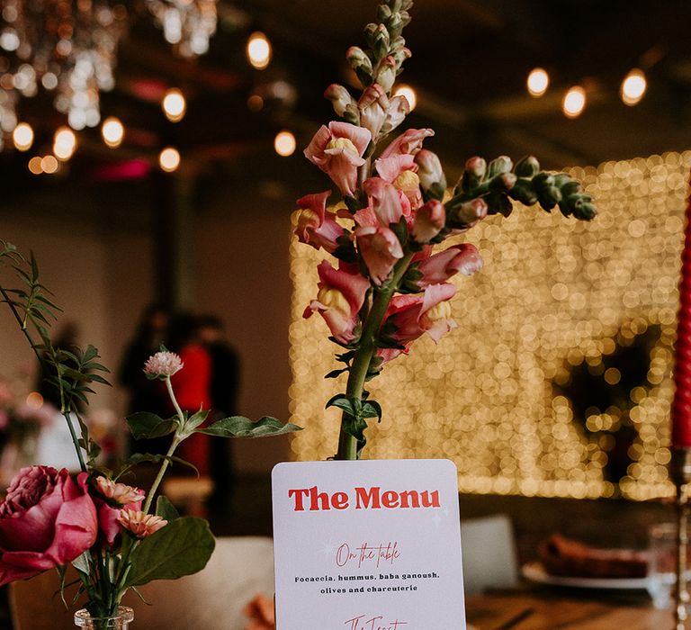 wedding-menu-signage