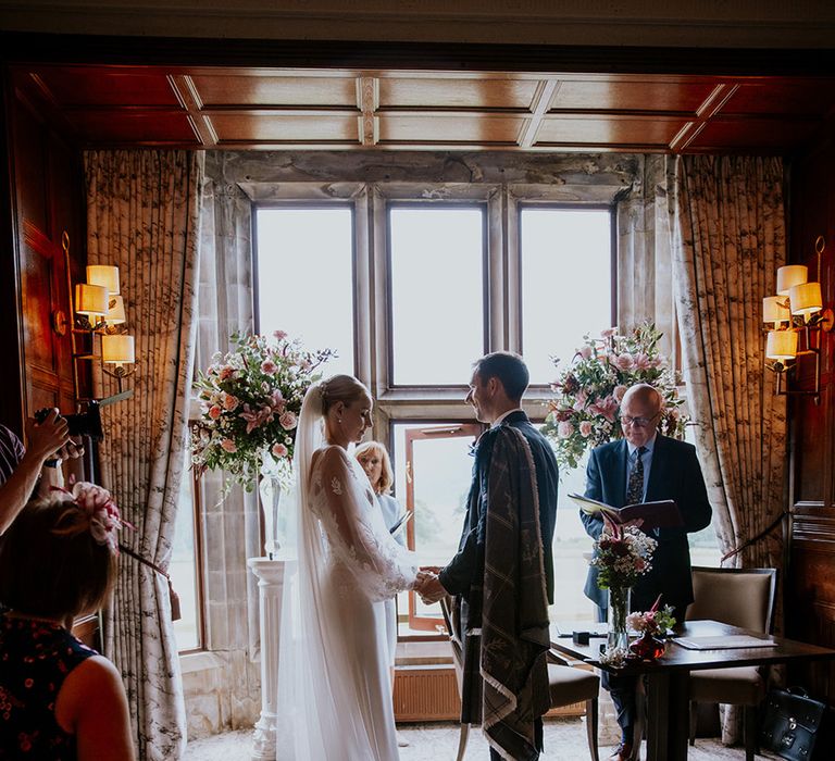 intimate-wedding-ceremony-at-armathwaite-hall