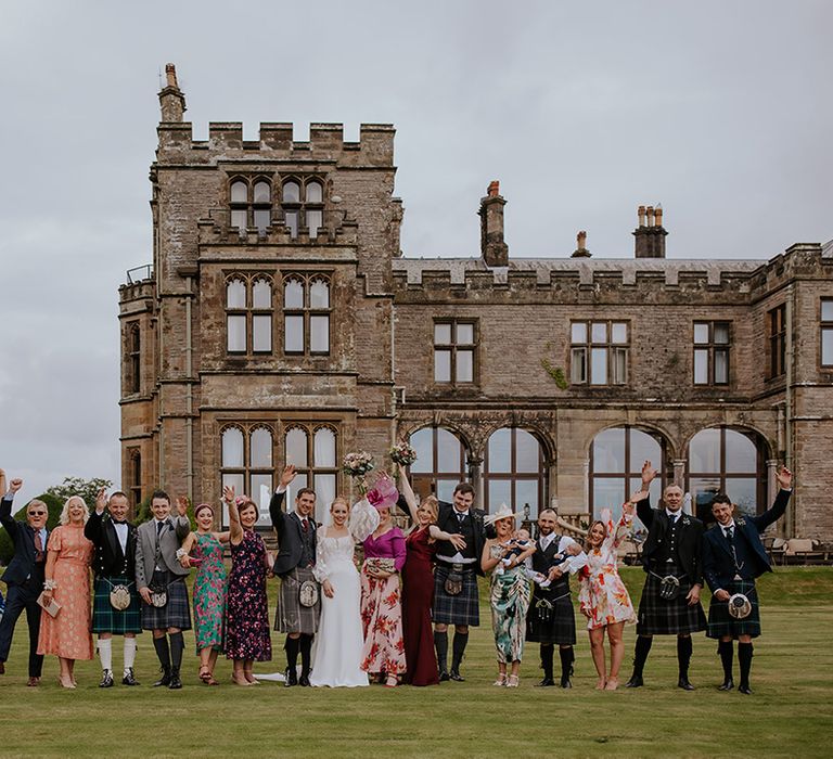 wedding-party-at-armathwaite-hall