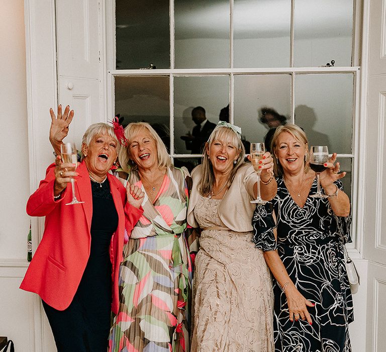 wedding-guests-wearing-patterned-floral-guests