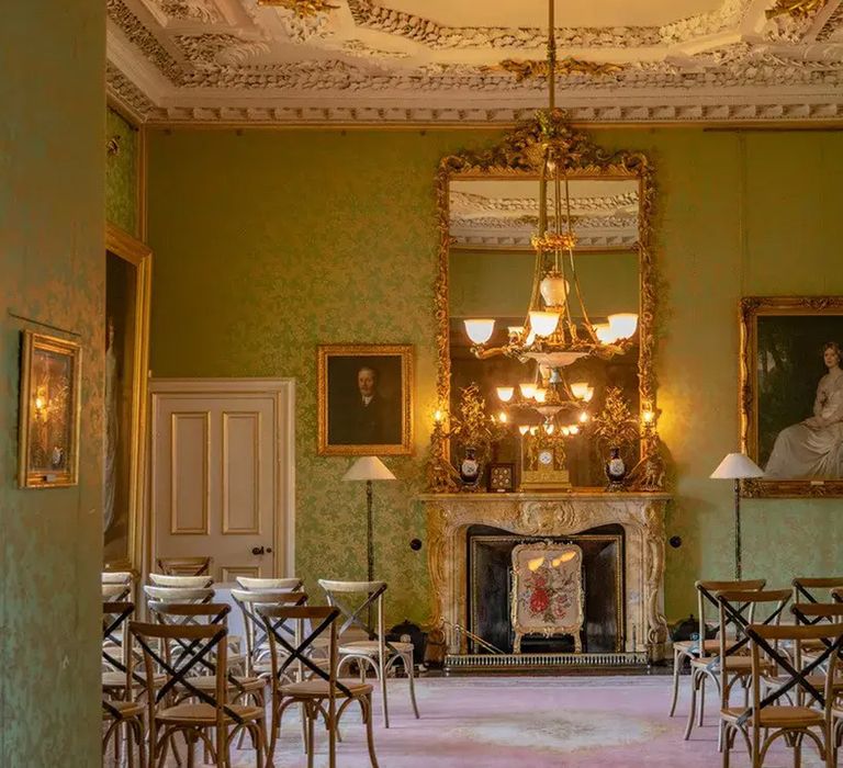 thirlestane castle, affordable wedding venue in scotland state drawing room