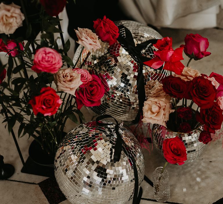 pink-roses-and-disco-balls