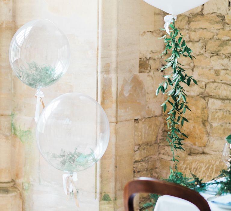 Giant White Balloons For Wedding Reception