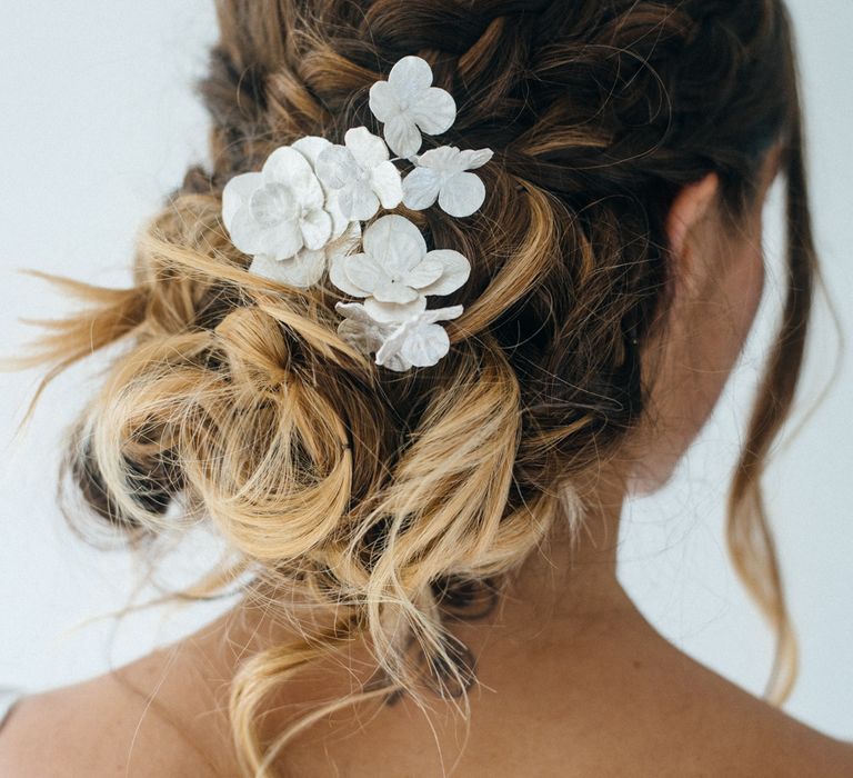 Loose Updo With Luna Bea Hair Slides