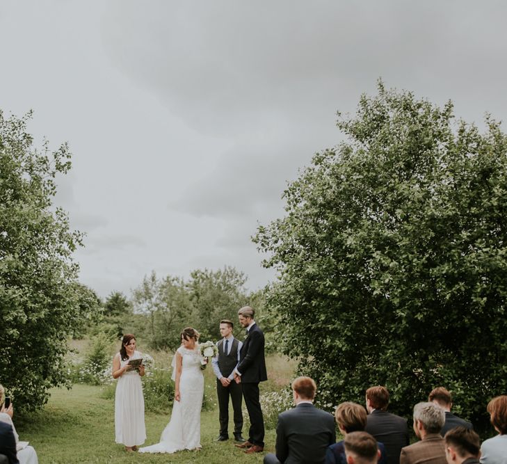 Outdoor 'At home' Wedding Ceremony