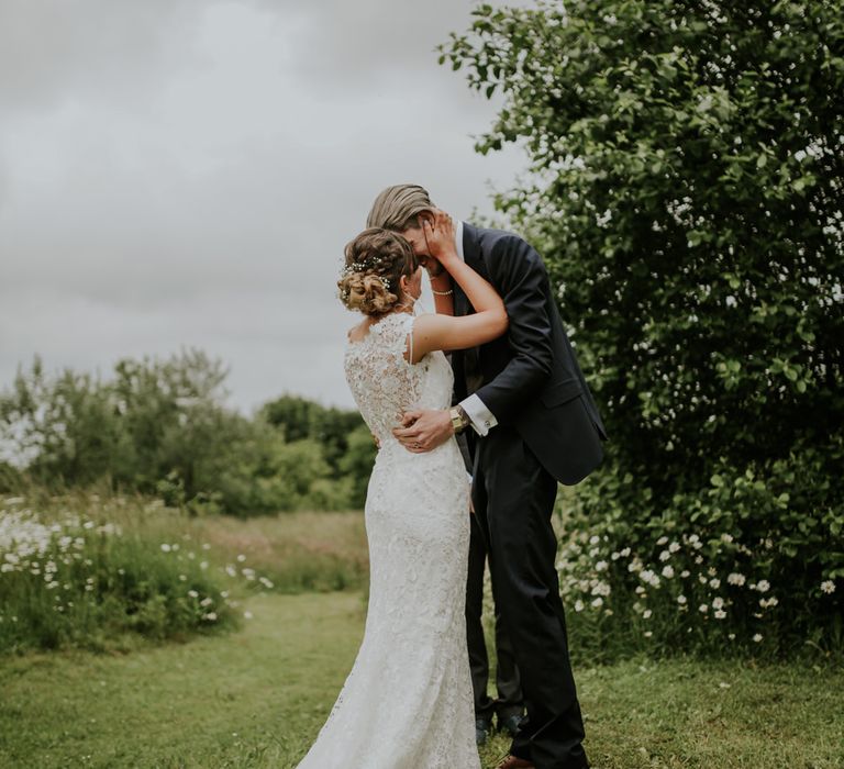 Outdoor 'At Home' Wedding Ceremony