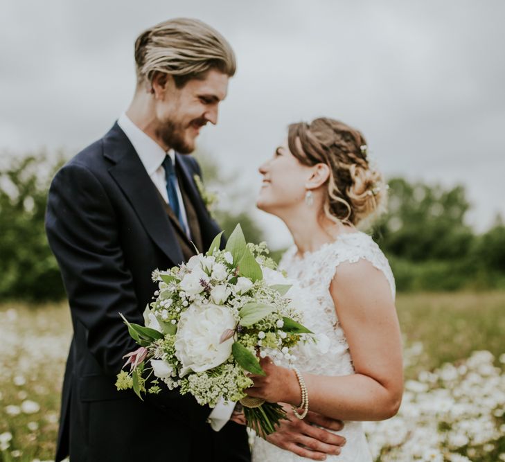 White Bridal Bouquet