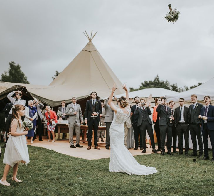 Wedding Bouquet Toss