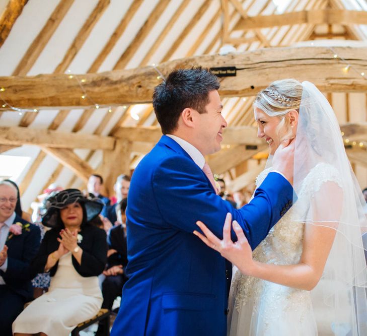 Wedding Ceremony at Moreves Barn