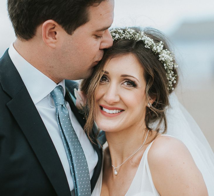 Bride & Groom Portraits at the Beach