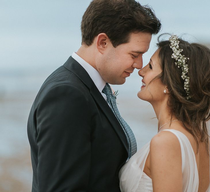 Bride & Groom Portraits at the Beach