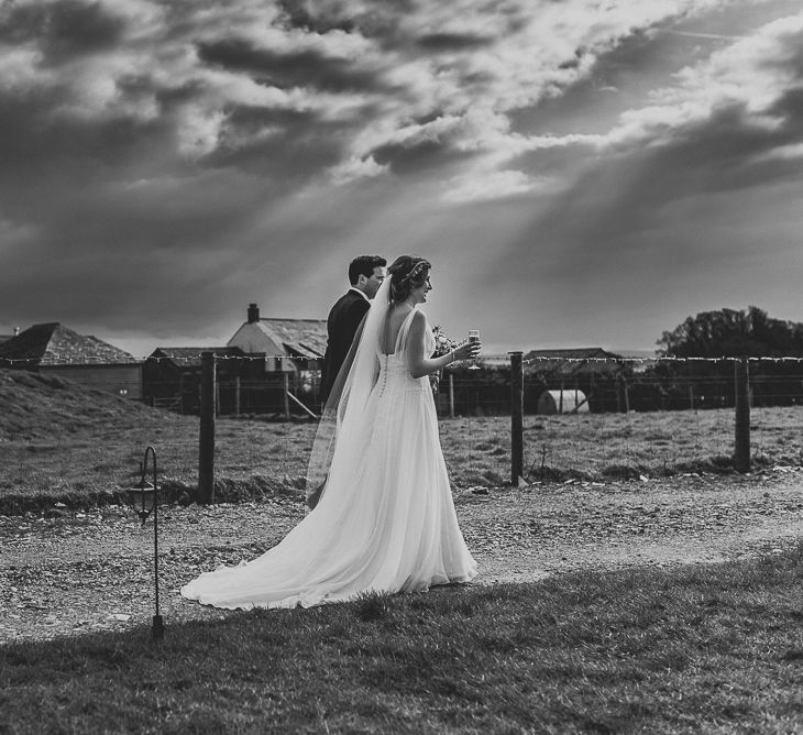 Bride & Groom Portraits at the Beach