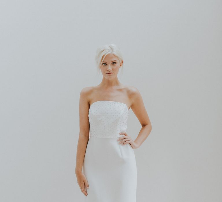 Elegant & Minimal Bridal Gowns by Charlotte Simpson