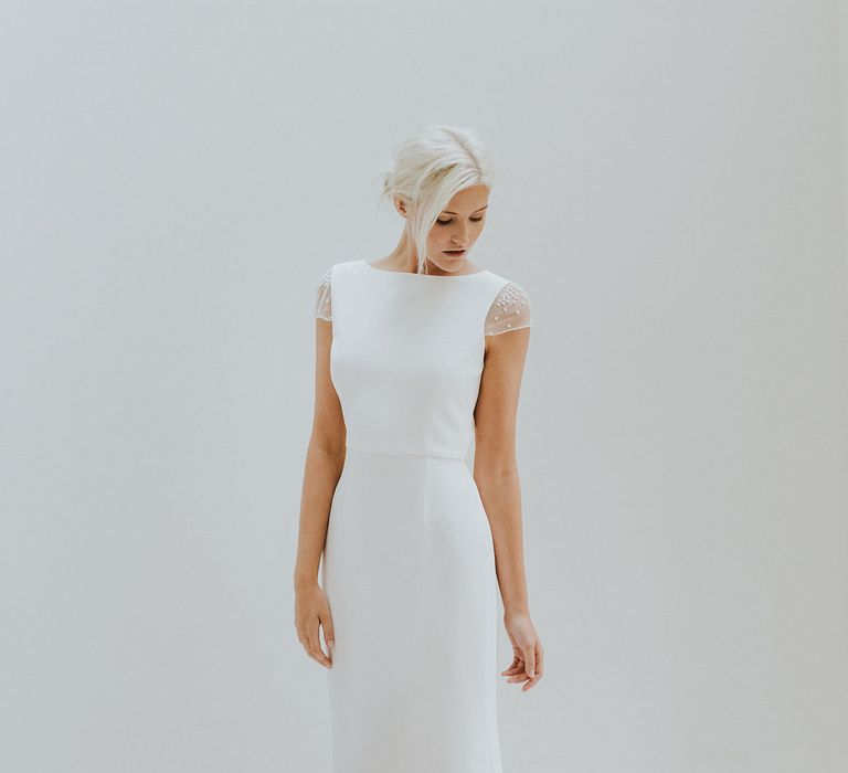 Elegant & Minimal Bridal Gowns by Charlotte Simpson