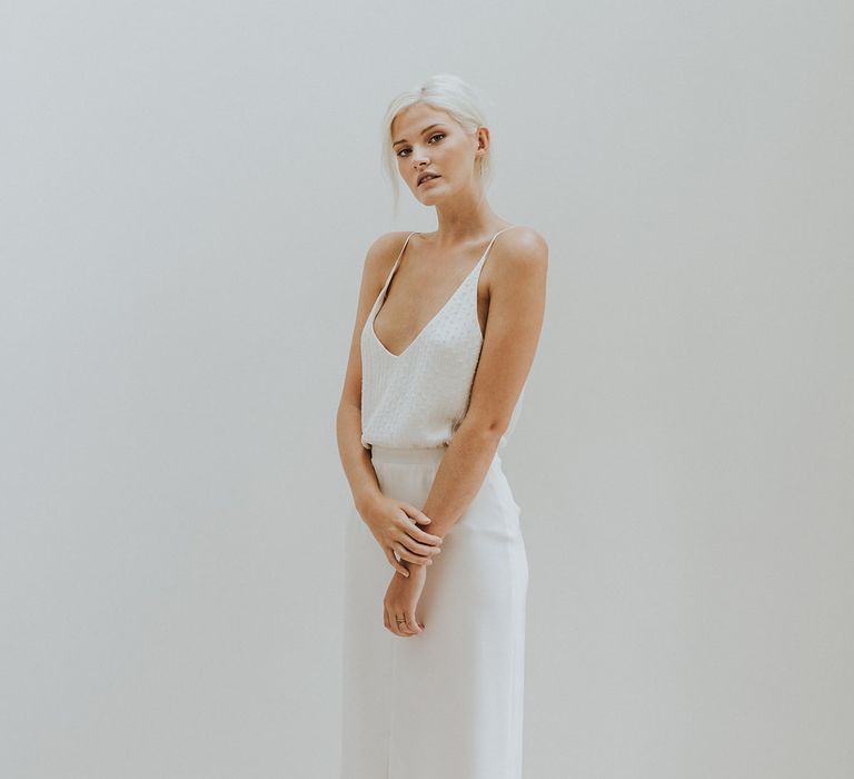 Elegant & Minimal Bridal Gowns by Charlotte Simpson