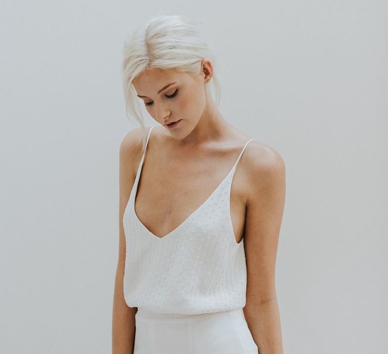 Elegant & Minimal Bridal Gowns by Charlotte Simpson