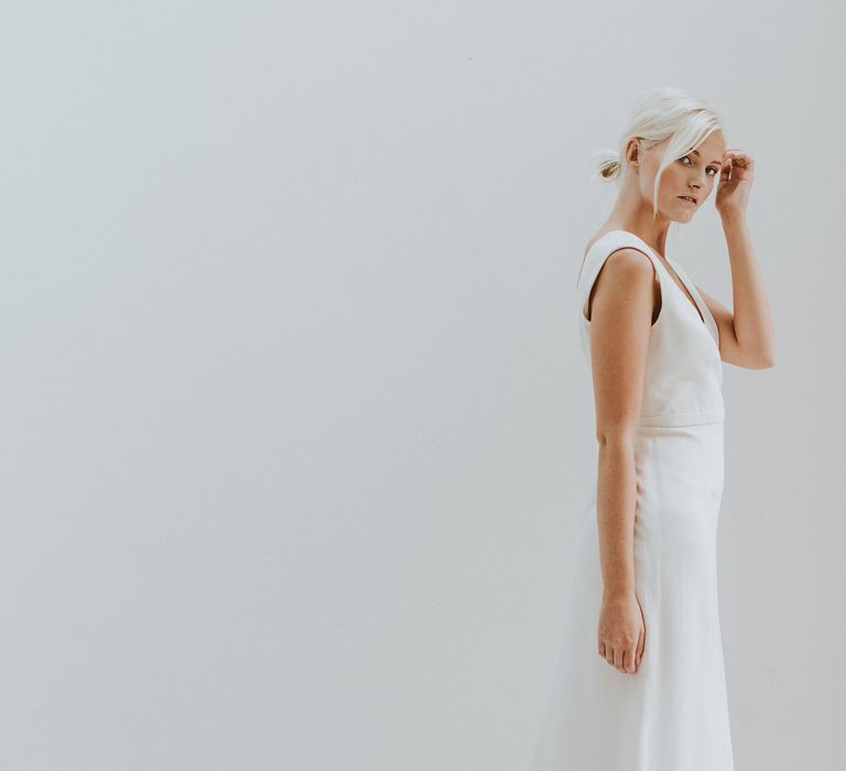 Elegant & Minimal Bridal Gowns by Charlotte Simpson