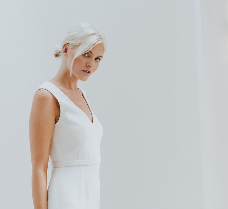 Elegant & Minimal Bridal Gowns by Charlotte Simpson