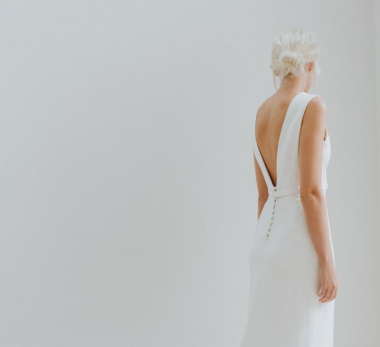 Elegant & Minimal Bridal Gowns by Charlotte Simpson