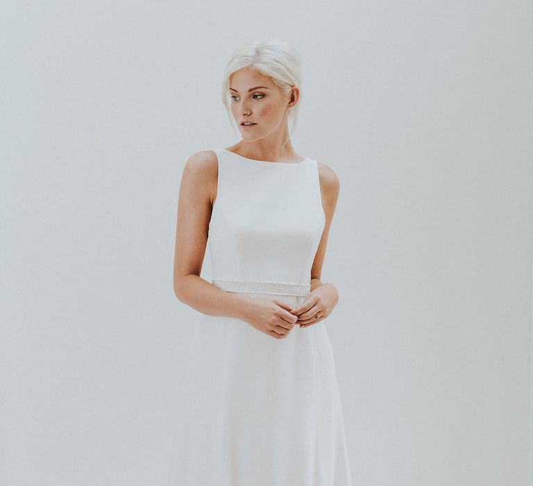 Elegant & Minimal Bridal Gowns by Charlotte Simpson