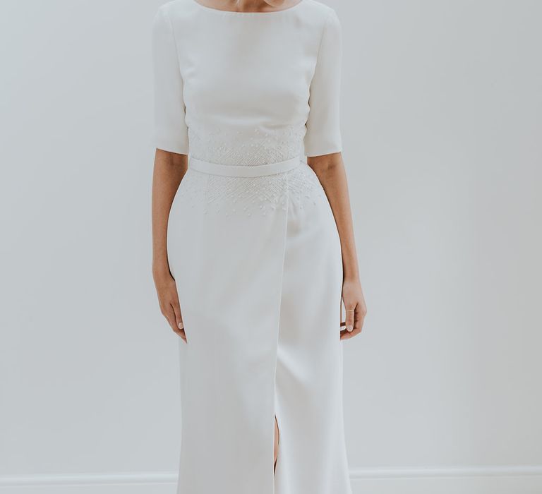 Elegant & Minimal Bridal Gowns by Charlotte Simpson