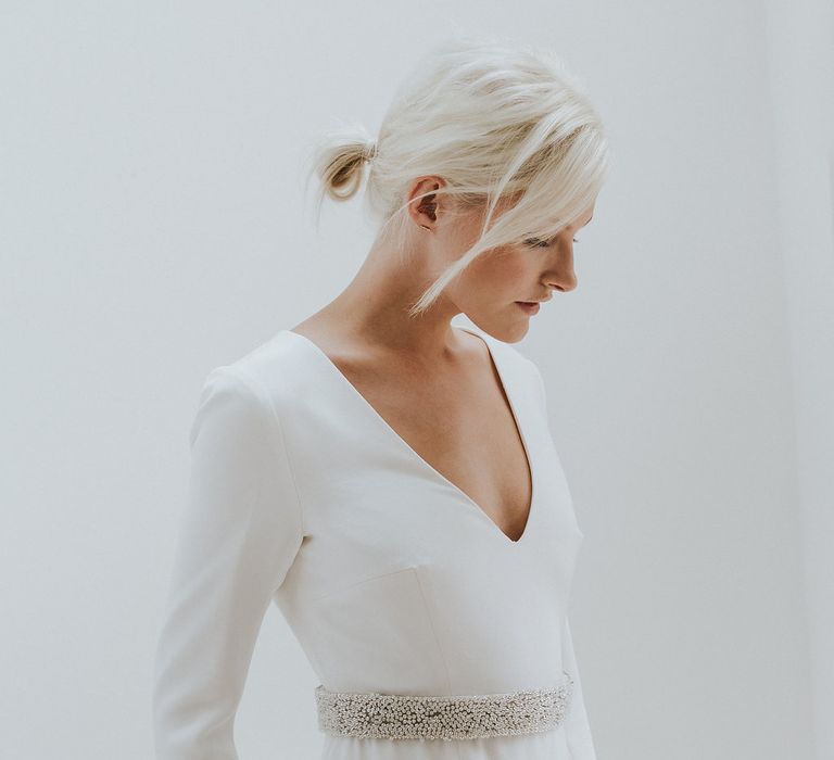 Elegant & Minimal Bridal Gowns by Charlotte Simpson