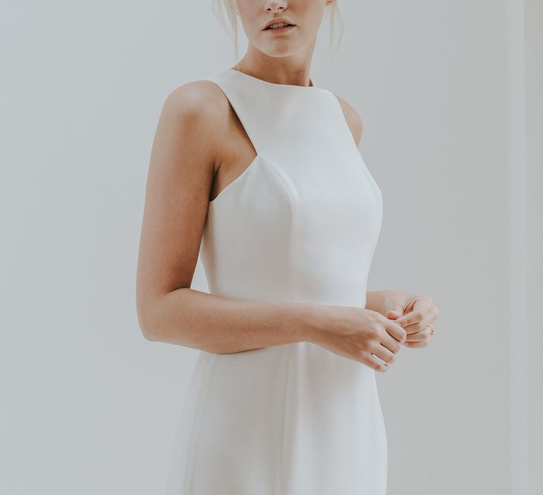 Elegant & Minimal Bridal Gowns by Charlotte Simpson