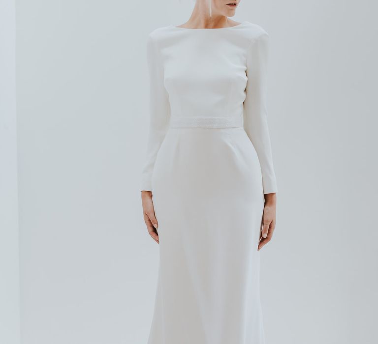 Elegant & Minimal Bridal Gowns by Charlotte Simpson