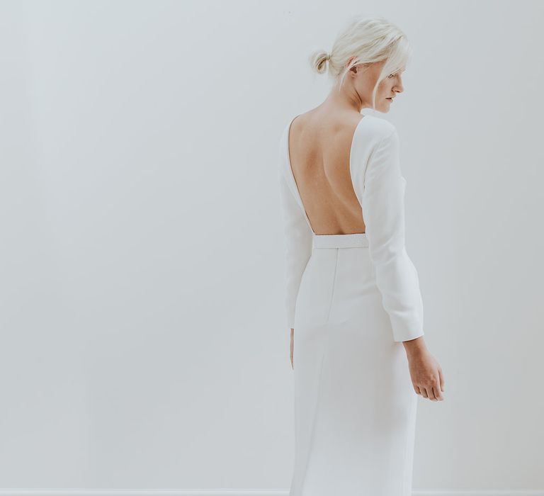 Elegant & Minimal Bridal Gowns by Charlotte Simpson