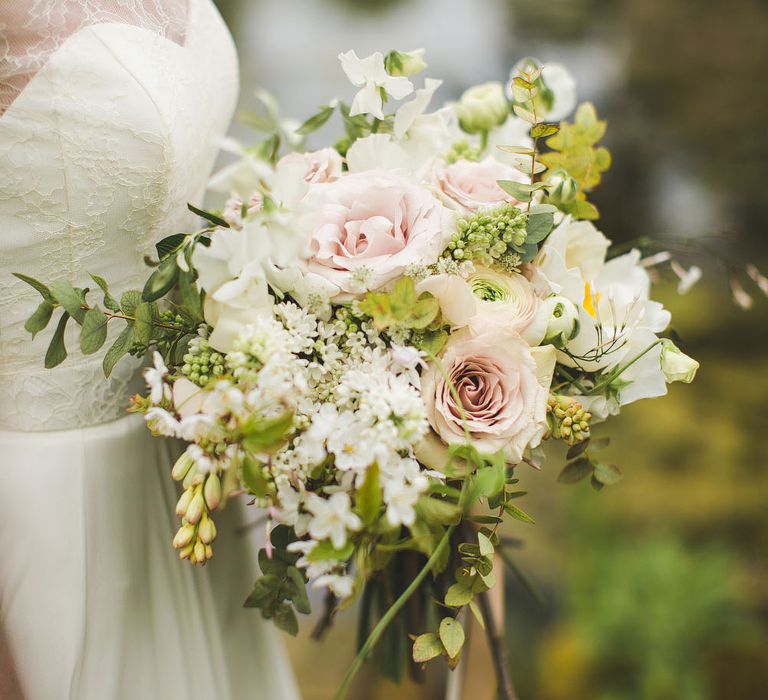 Blush Bouquet by Swallows and Damsons