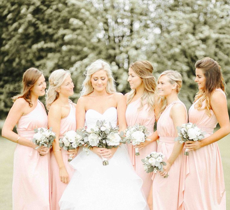 Bride & Blush Pink ASOS Bridesmaid Portraits