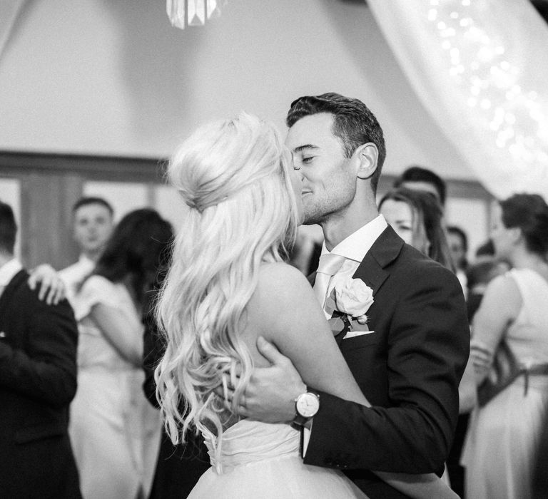 Bride & Groom First Dance Portrait