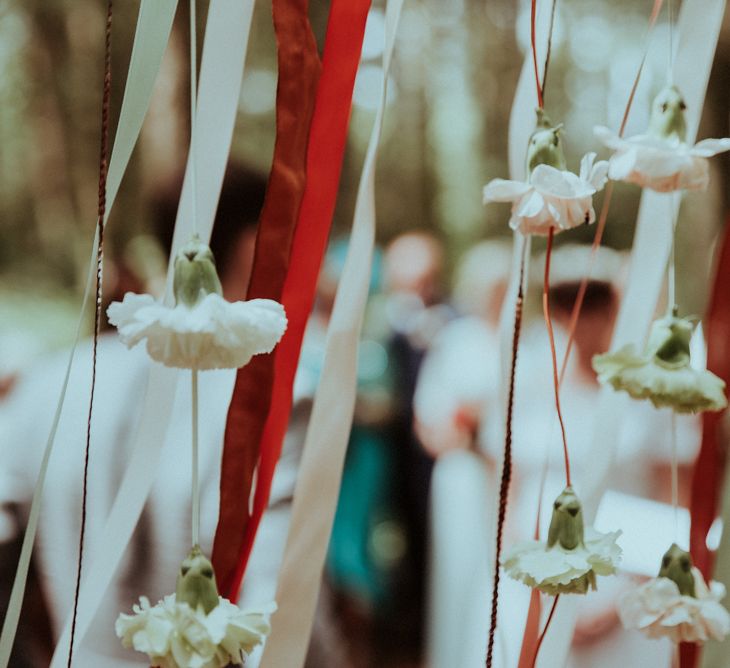 Ribbons & Flowers Wedding Decor