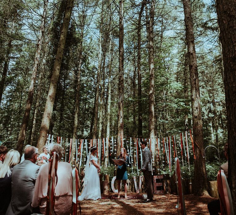 Woodland Wedding Ceremony