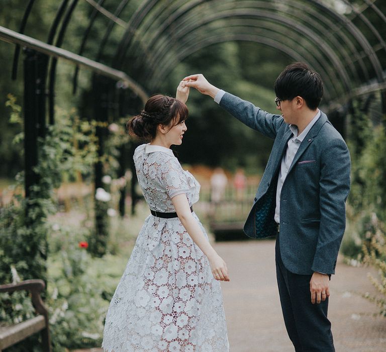 Hyde Park Couples Portrait