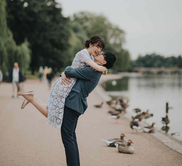 Hyde Park Couples Portrait