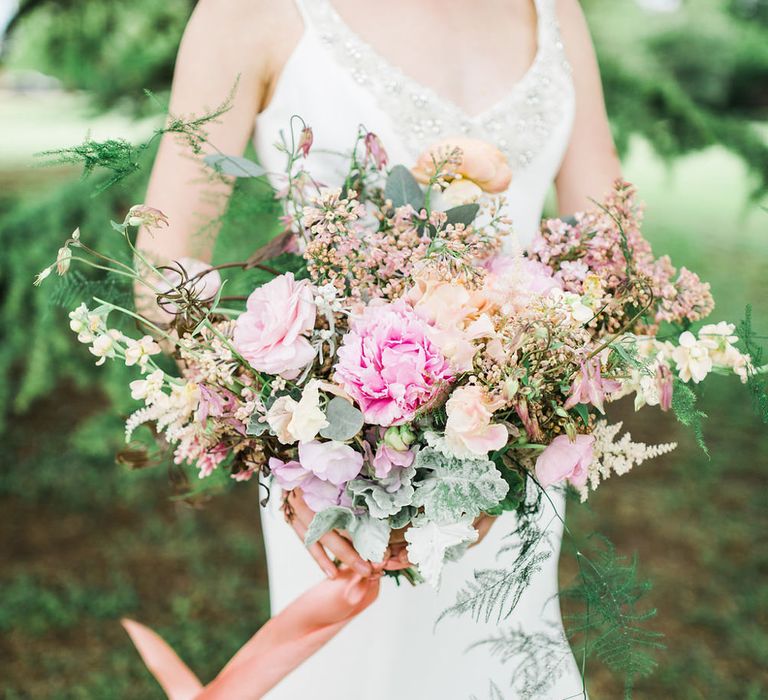 Beautiful Wedding Bouquet by Catkin Flowers