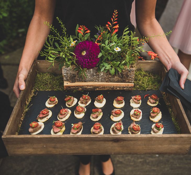 Canapes by Jacaranda Catering