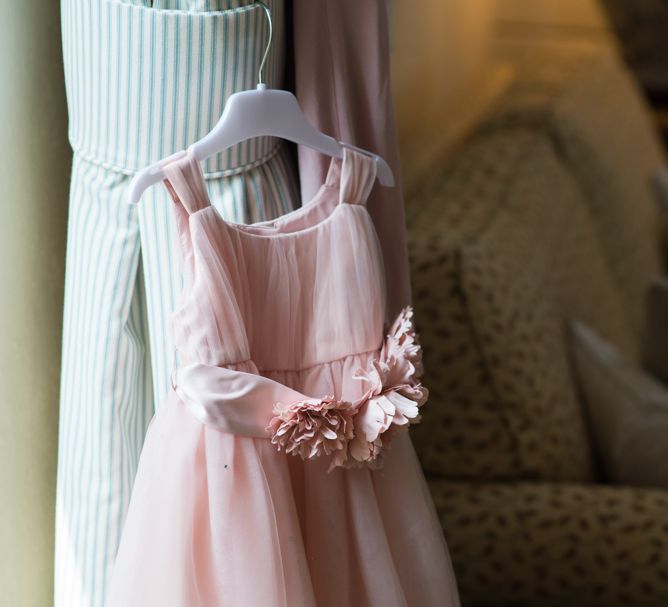 Pink Monsoon Flower Girl Dress