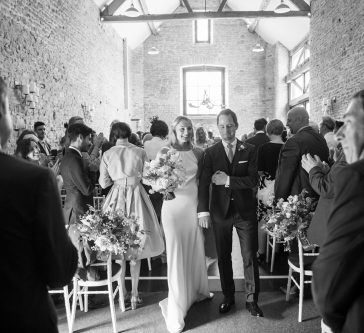 Bride & Groom Ceremony Portrait