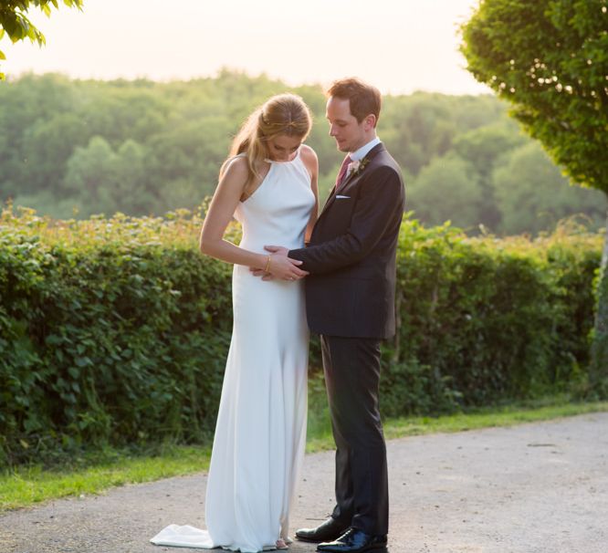 Bride & Groom Sunset Portrait