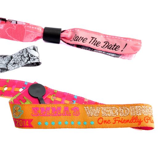 Wedding Wristbands - Perfect for your Festival Wedding