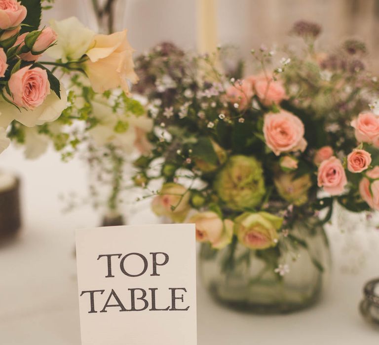 Top Table Wedding Sign